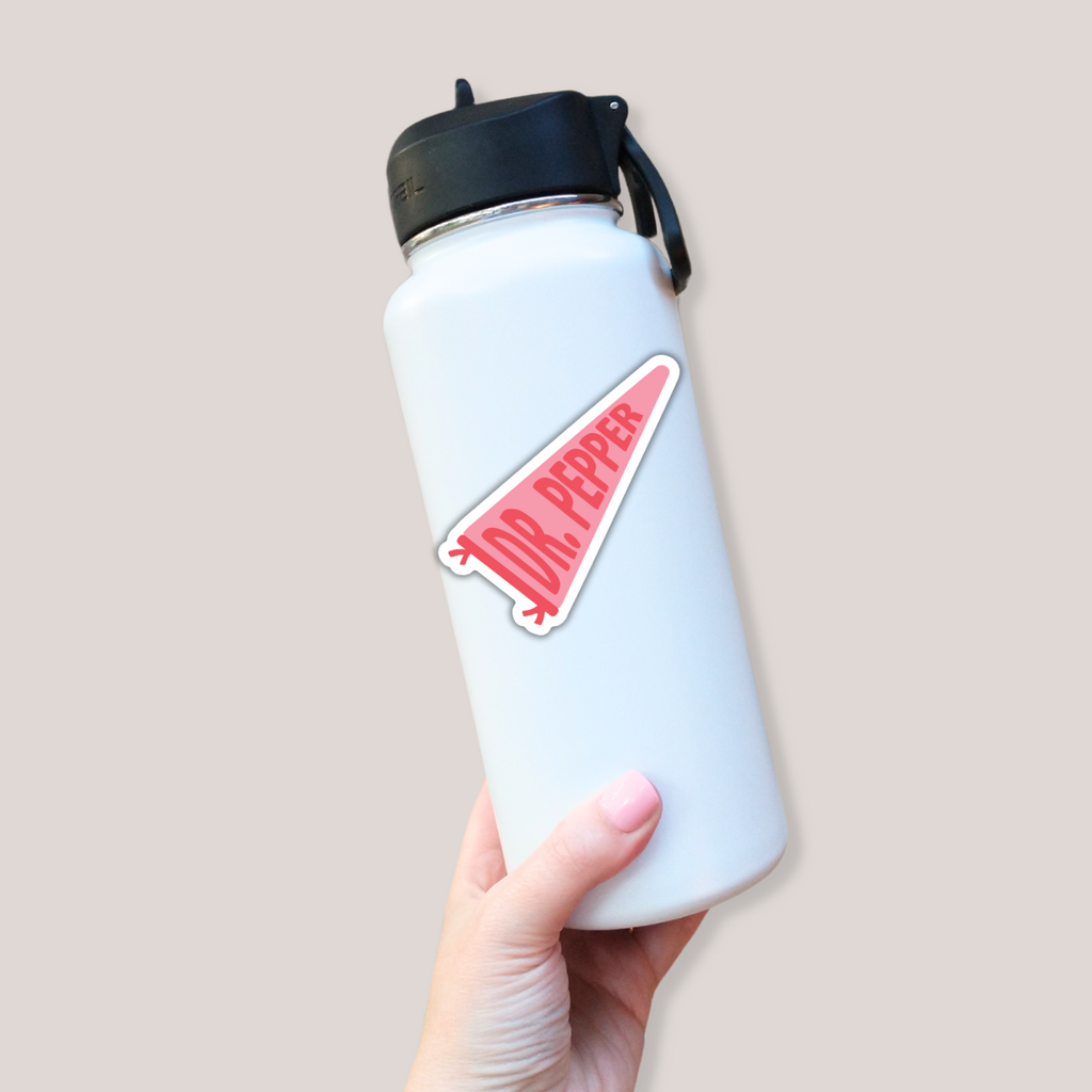 Dr Pepper Banner Sticker