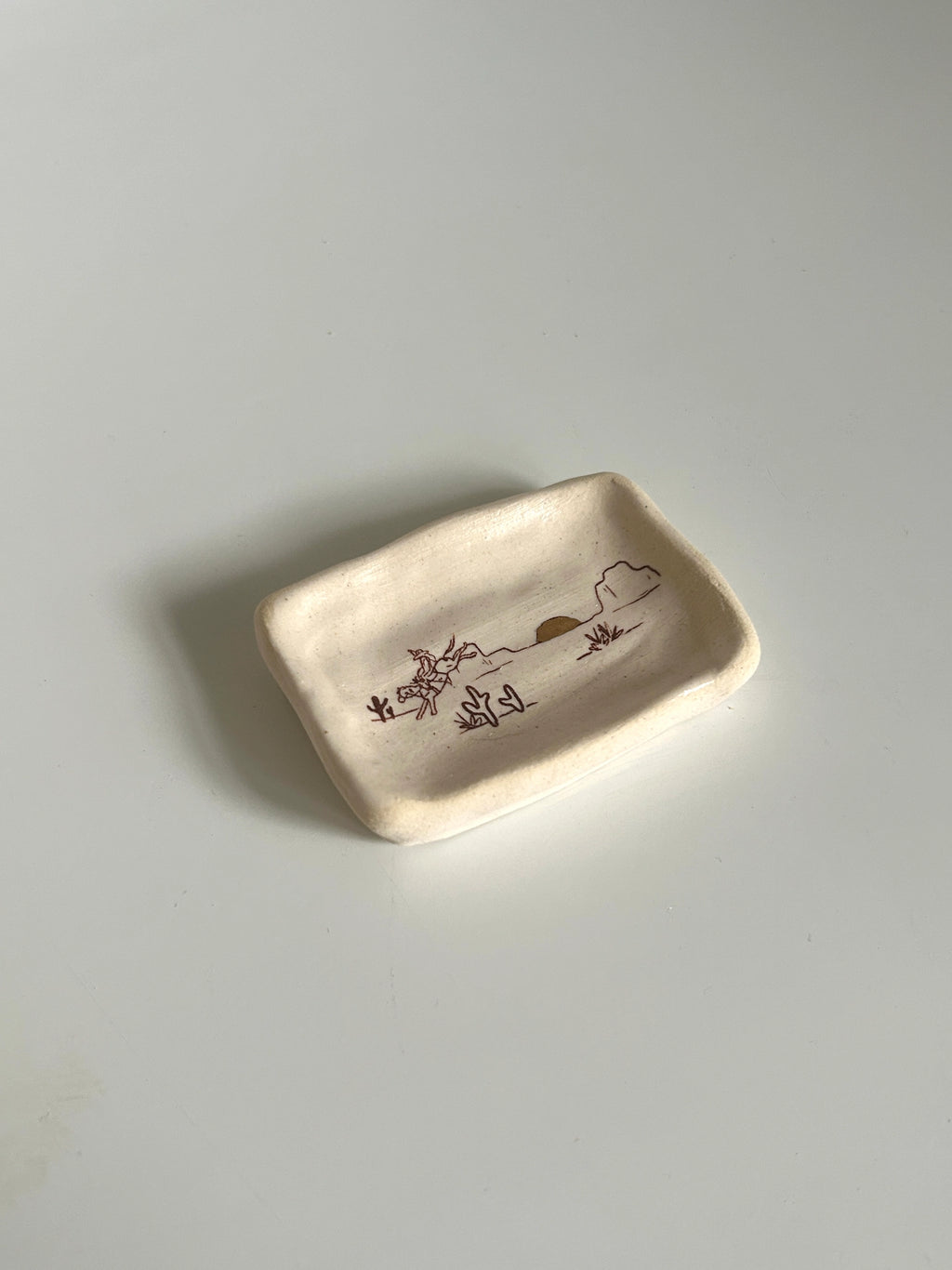 Handmade Good Luck Ring Dish