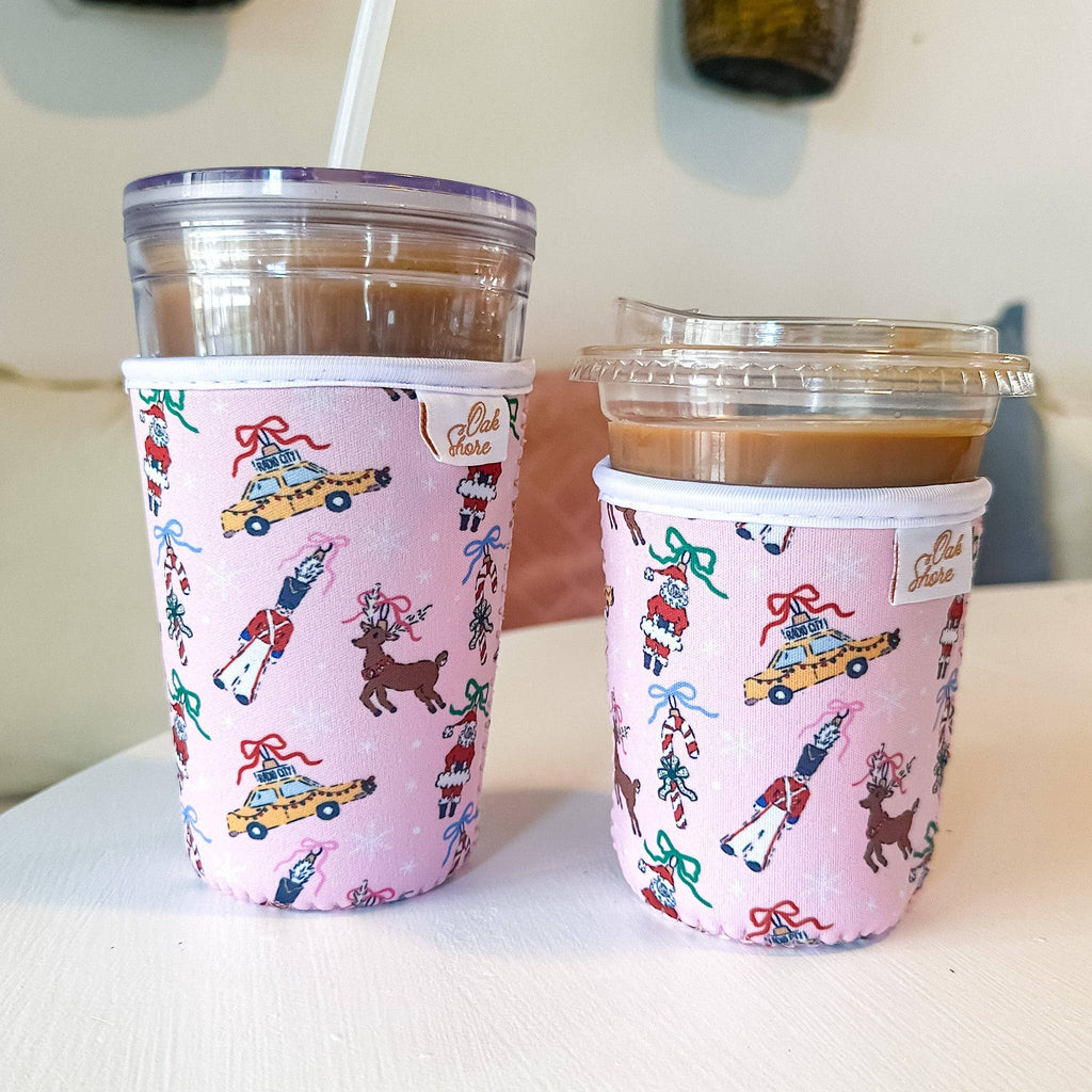 Rockin' Christmas| Reusable Coffee Sleeve: Small (16-20oz)