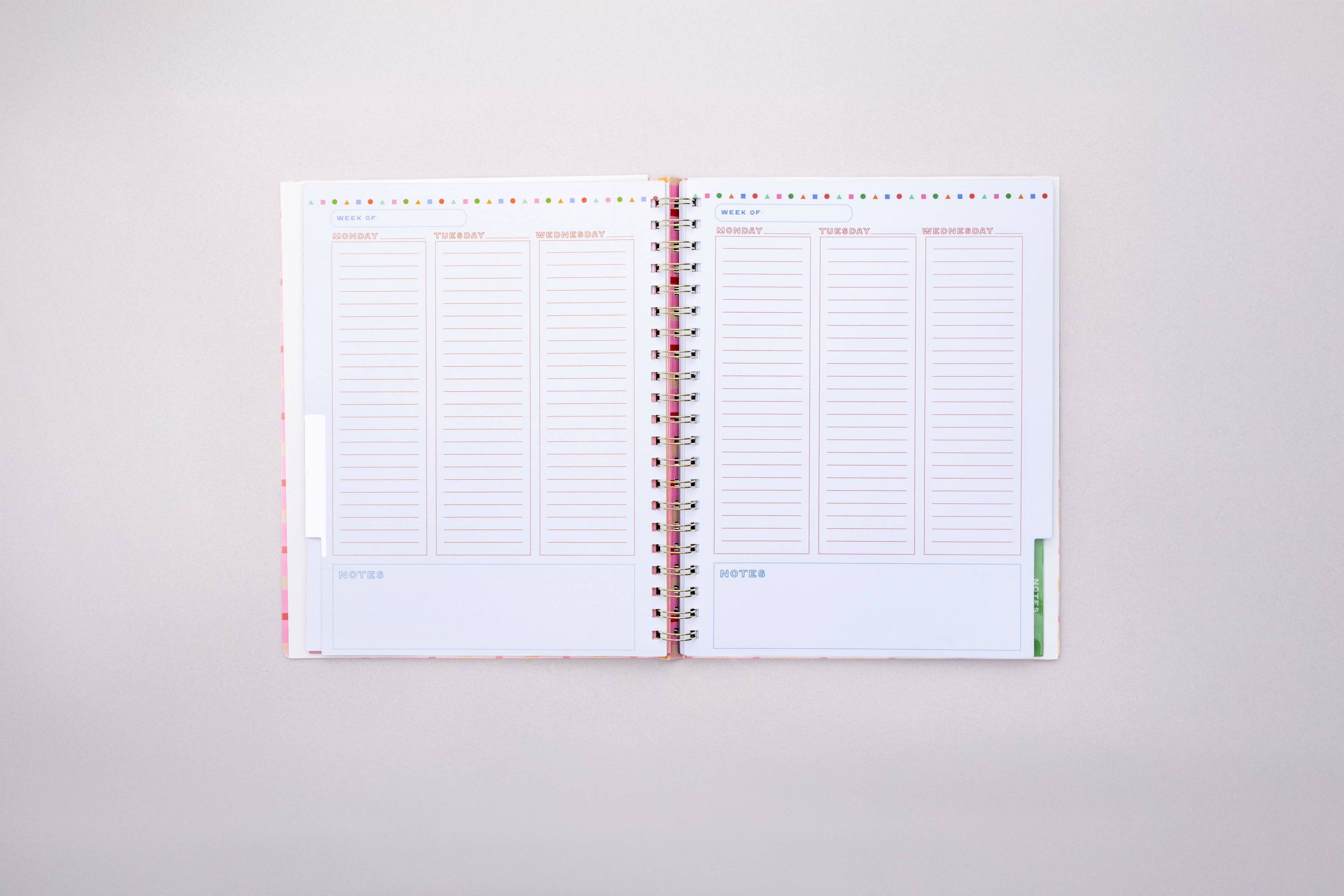 Weekly Undated Planner (Semi-Concealed), Ready for Anything