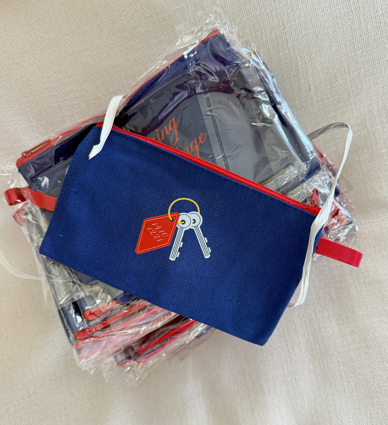 Cottage Core Bookish Zipper Pouch