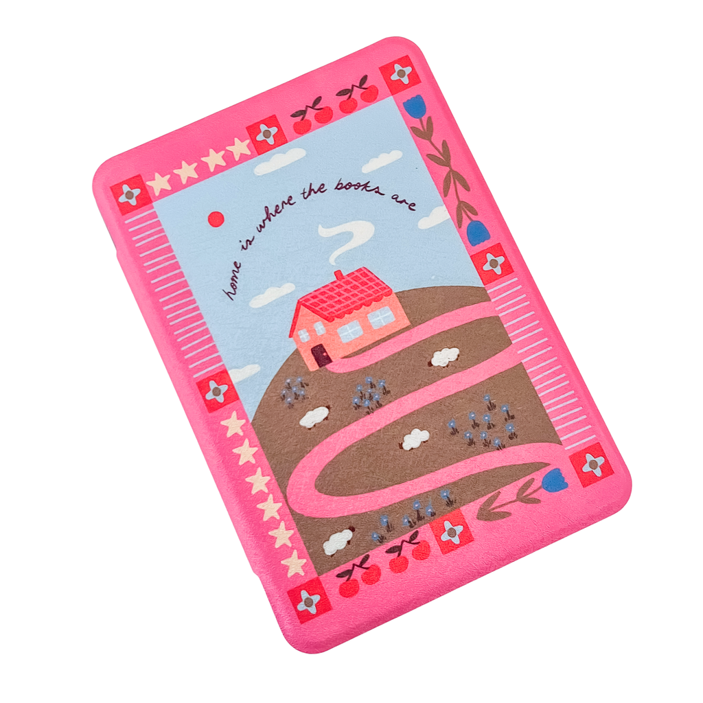 Home Is Where The Books Are Kindle Case: Clear Back / Paperwhite 11 Gen. (2021)