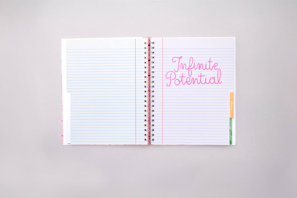 Weekly Undated Planner (Semi-Concealed), Ready for Anything
