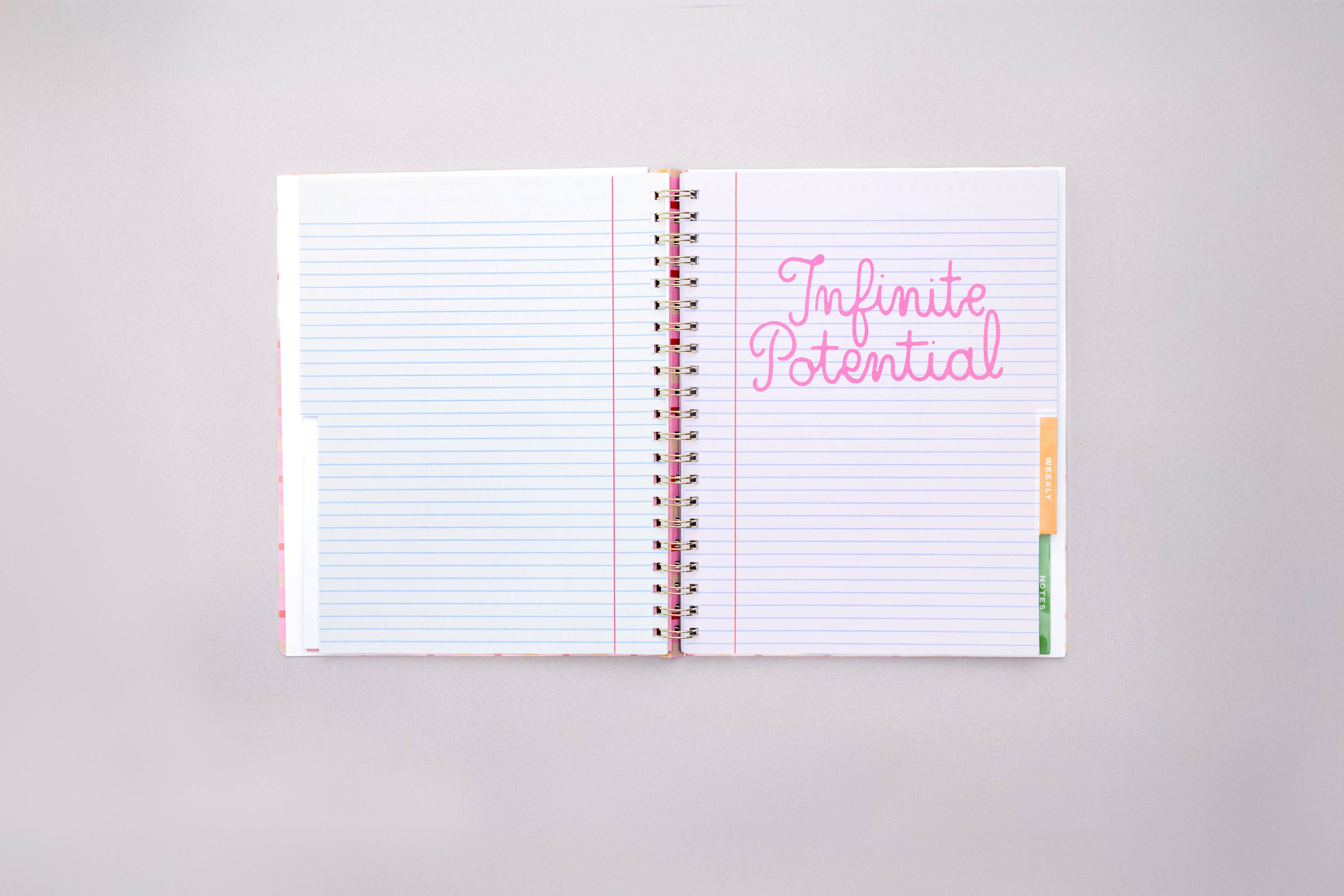 Weekly Undated Planner (Semi-Concealed), Ready for Anything