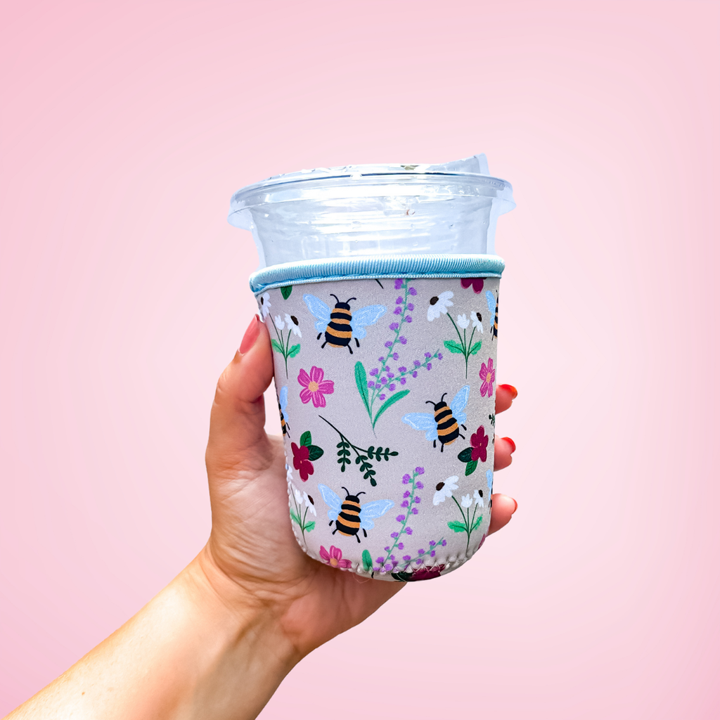 Bee Garden | Iced Coffee Sleeve: Small