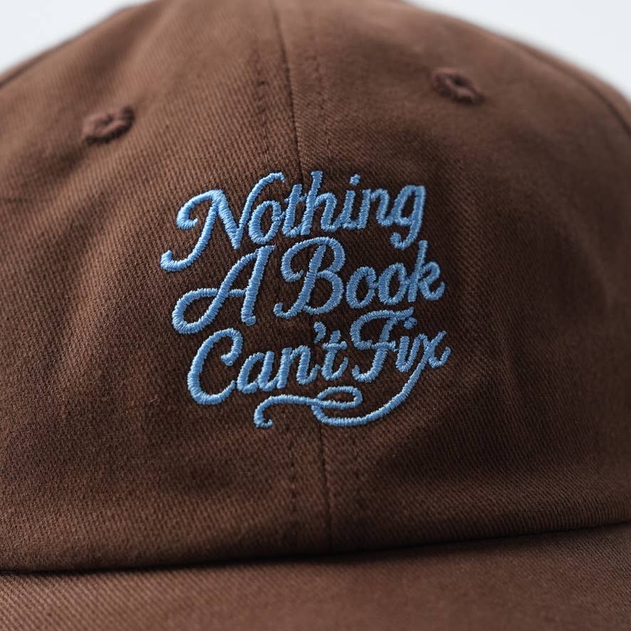 Nothing a Book Can't Fix  Baseball Hat