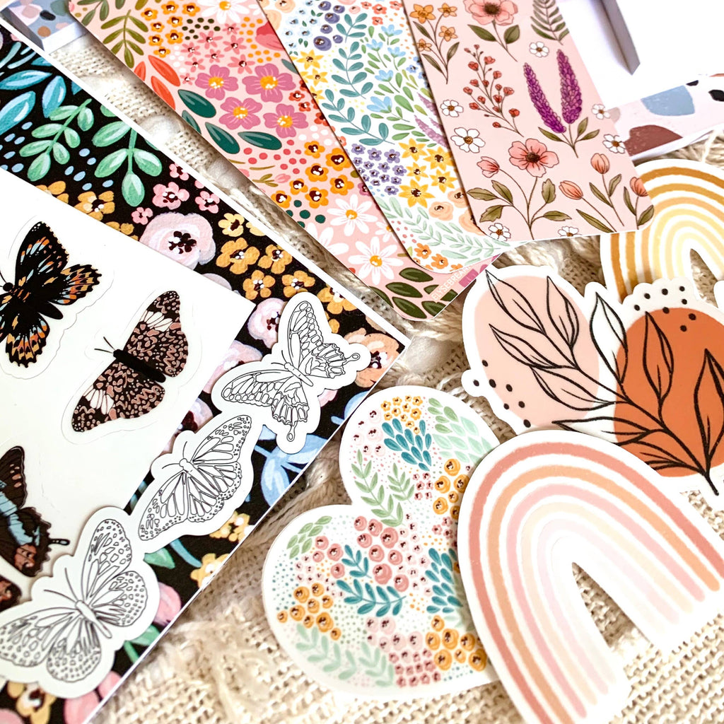 Flying Butterflies Bookmark | Bookish & Reading