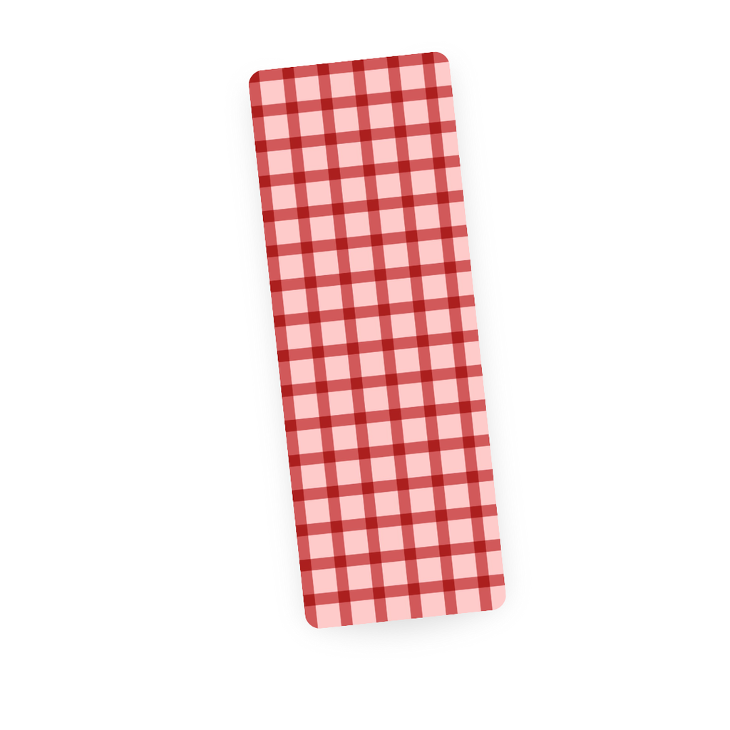 Red Gingham | Bookmark
