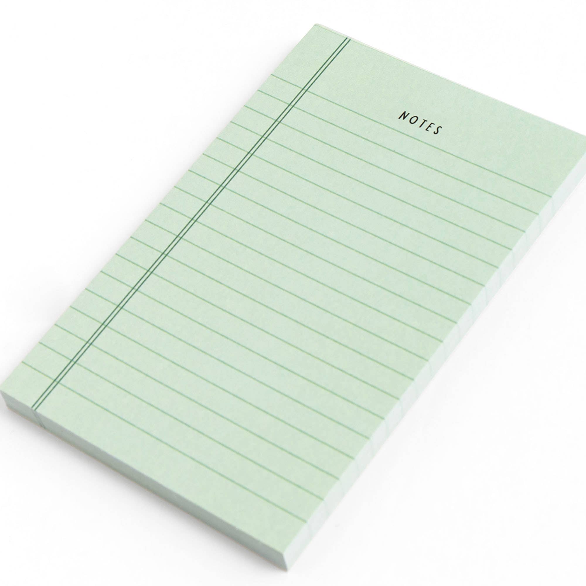 Green Notes 4x6 Notepad