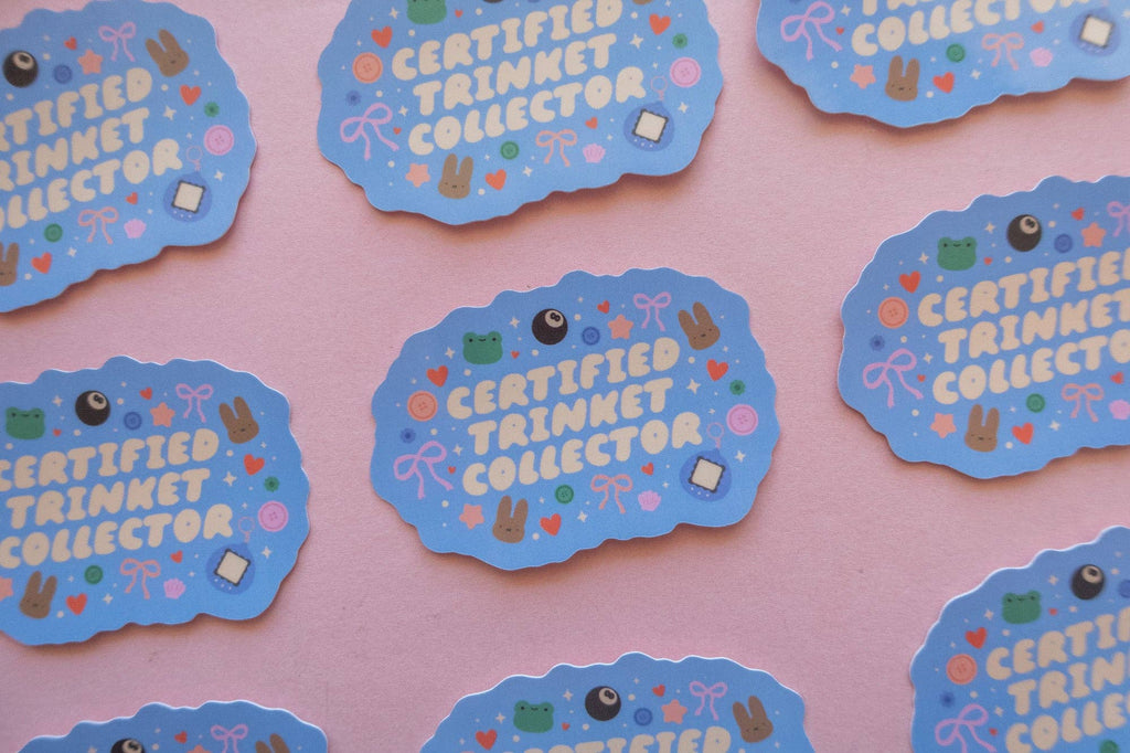Trinket Collector Sticker