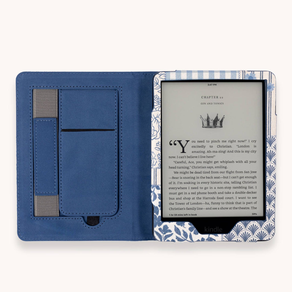 Coastal Patchwork Kindle Case | Bookish & Reading: Kindle (11th Generation)