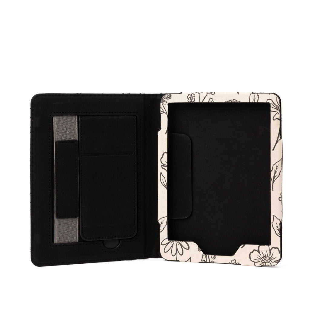 Pressed Floral Kindle Case | Bookish & Reading: Kindle Paperwhite (12th Generation)