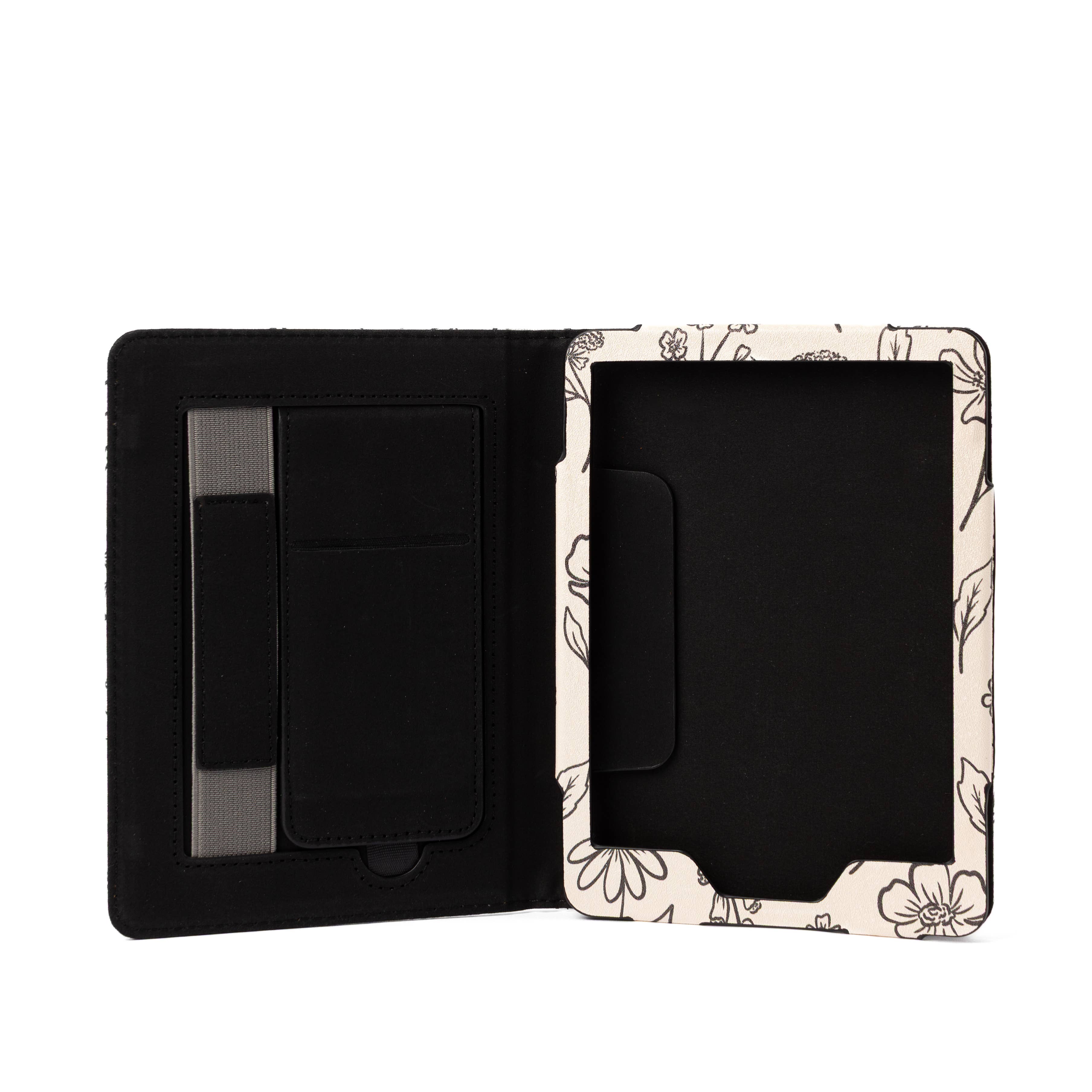 Pressed Floral Kindle Case | Bookish & Reading: Kindle Paperwhite (12th Generation)