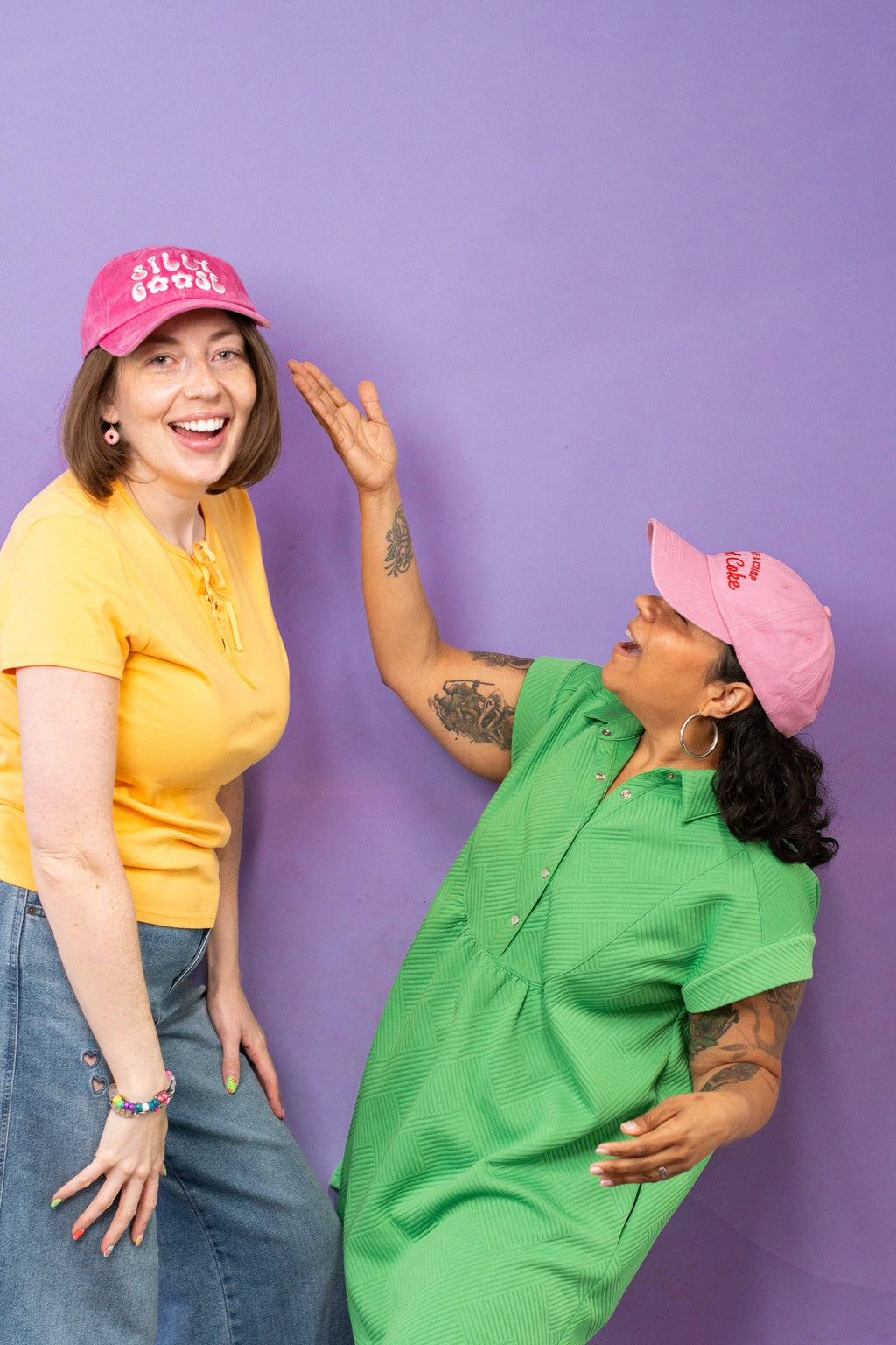 Get Me A Crisp Diet Coke Pink Dad Cap Quirky Baseball Hat
