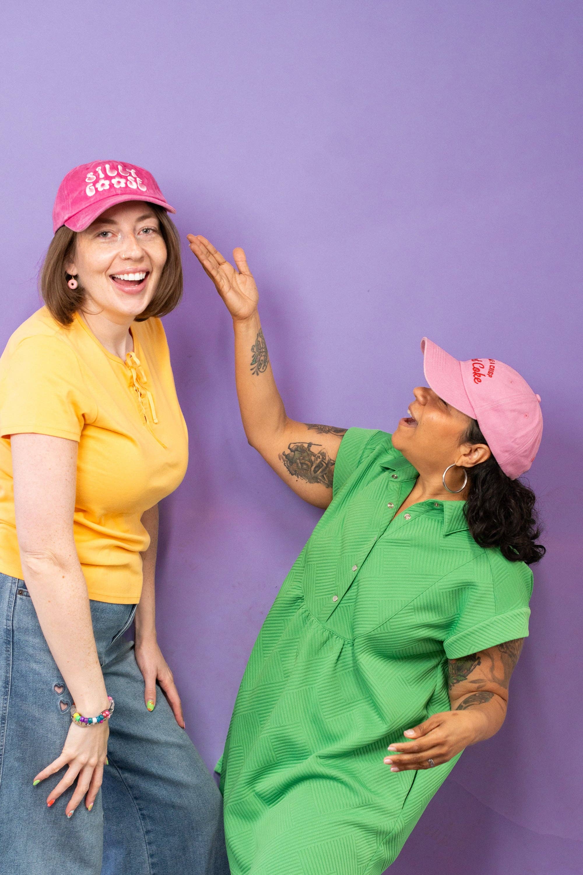 Get Me A Crisp Diet Coke Pink Dad Cap Quirky Baseball Hat