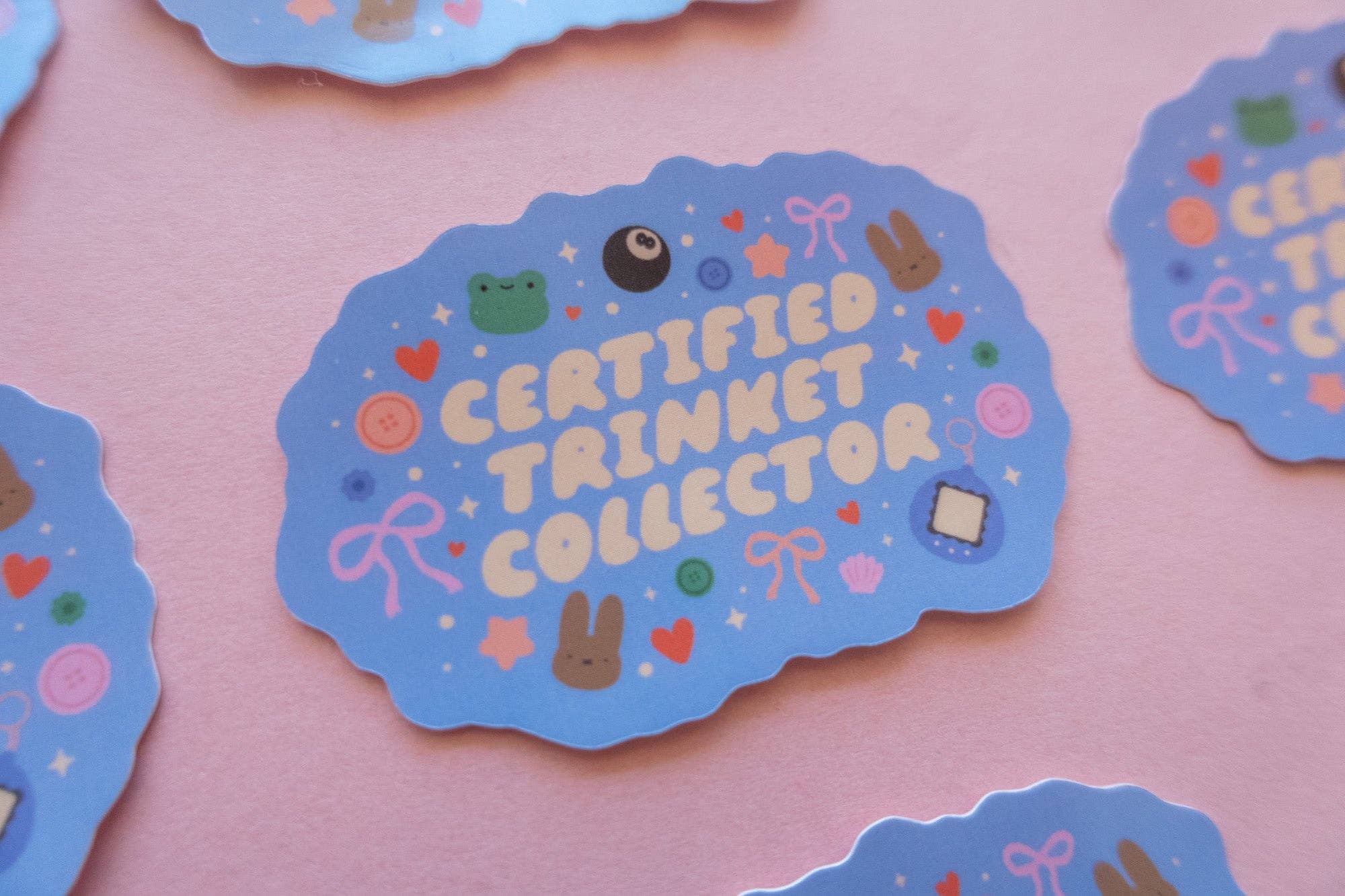 Trinket Collector Sticker