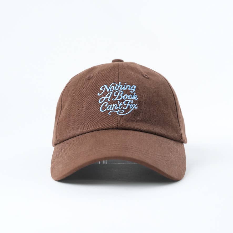 Bow Clasp Bookish Baseball Hats: Will Yap About Books