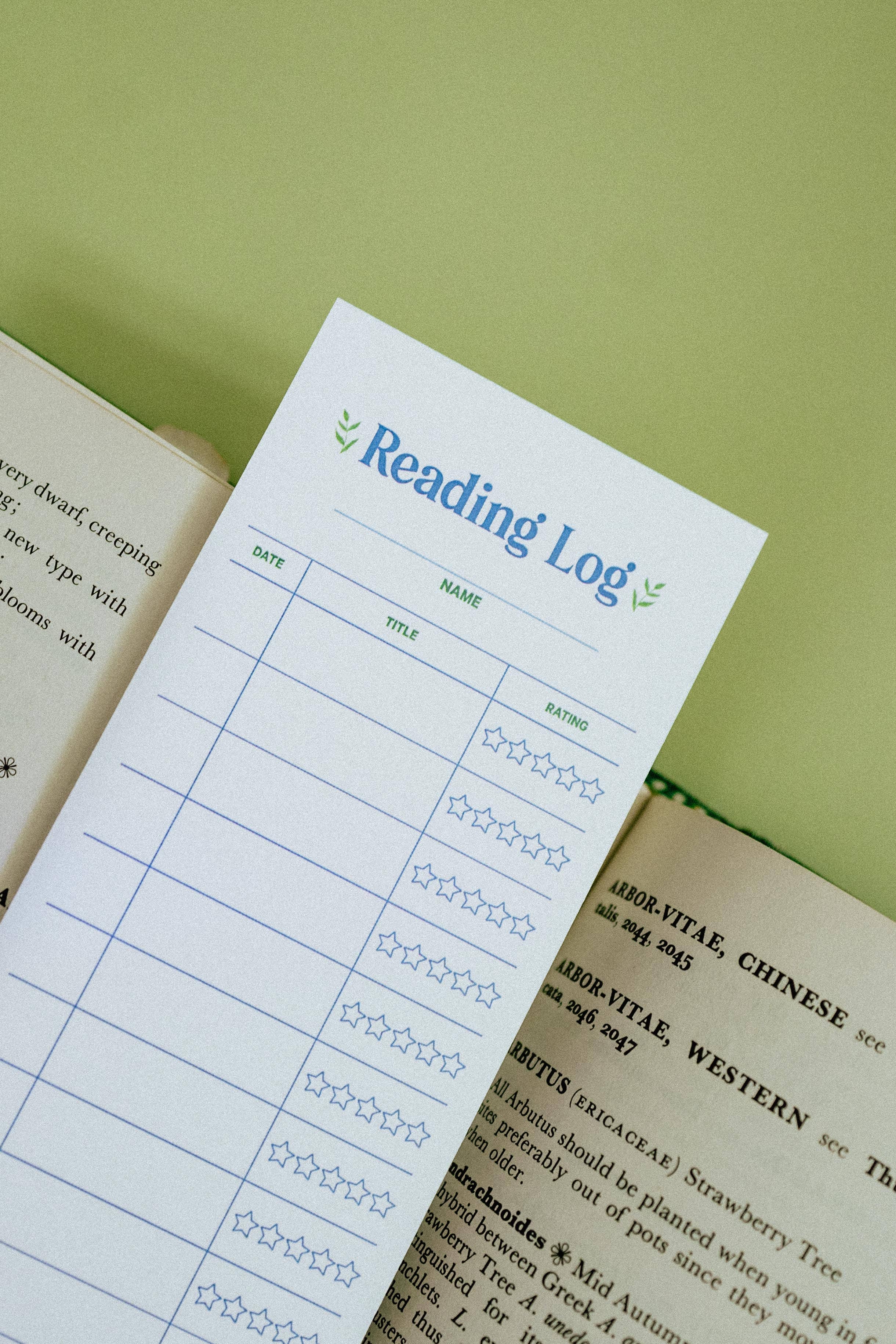 Floral Edition Bookmark