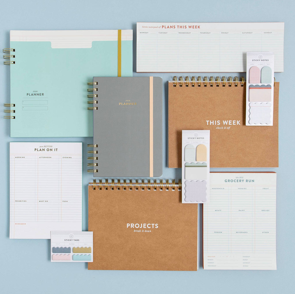 Ledger Sticky Notes Set
