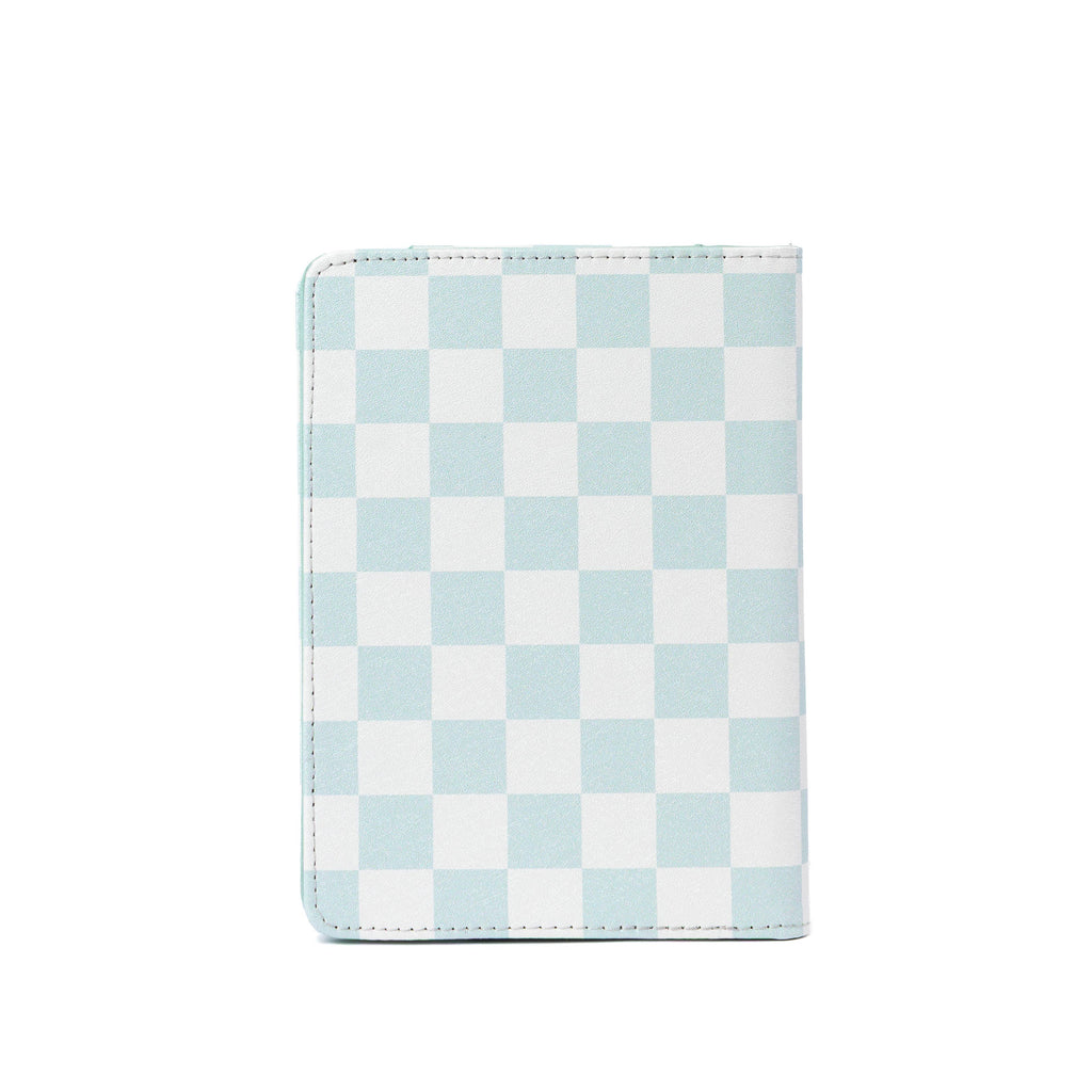 Blue Checker Kindle Case | Bookish & Reading: Kindle Paperwhite (12th Generation)