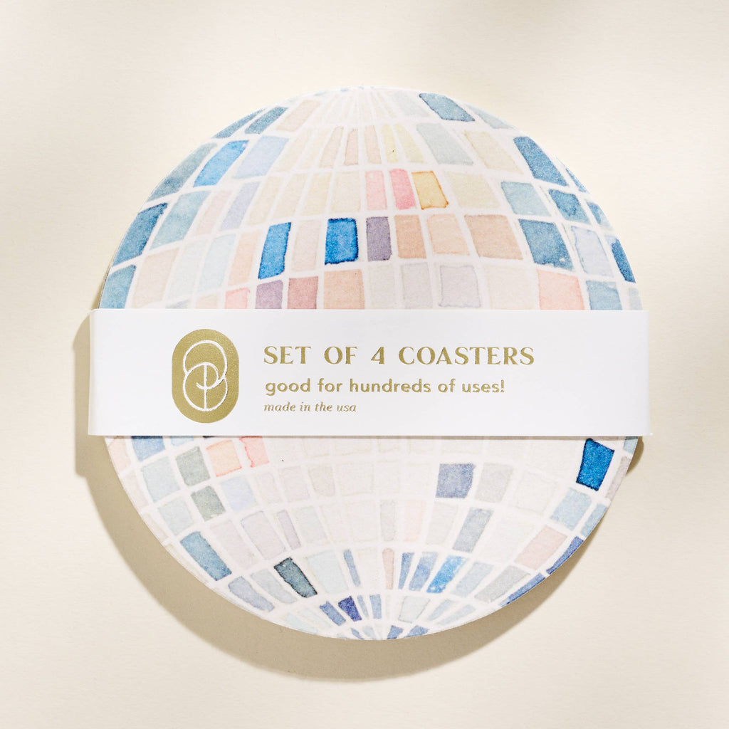 Mirror Ball Disco Coaster