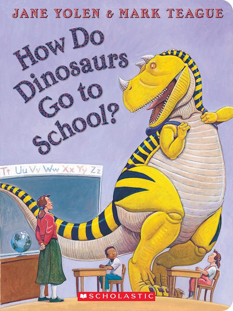 How Do Dinosaurs Go to School? cover image
