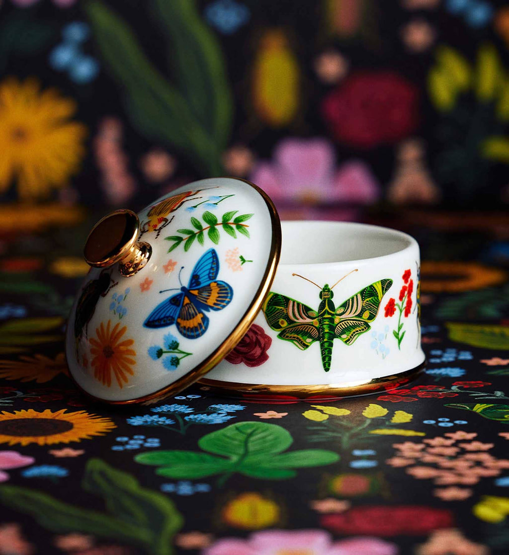 Curio Round Porcelain Box