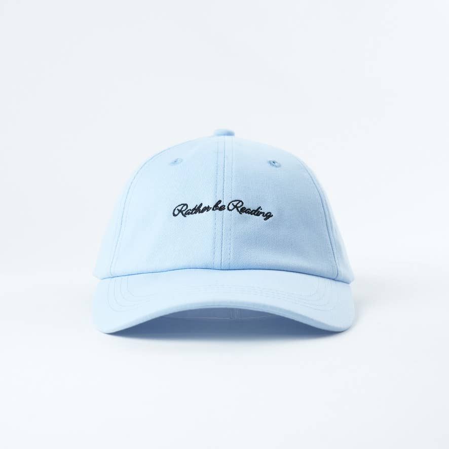 Rather be Reading Bookish Baseball Hat