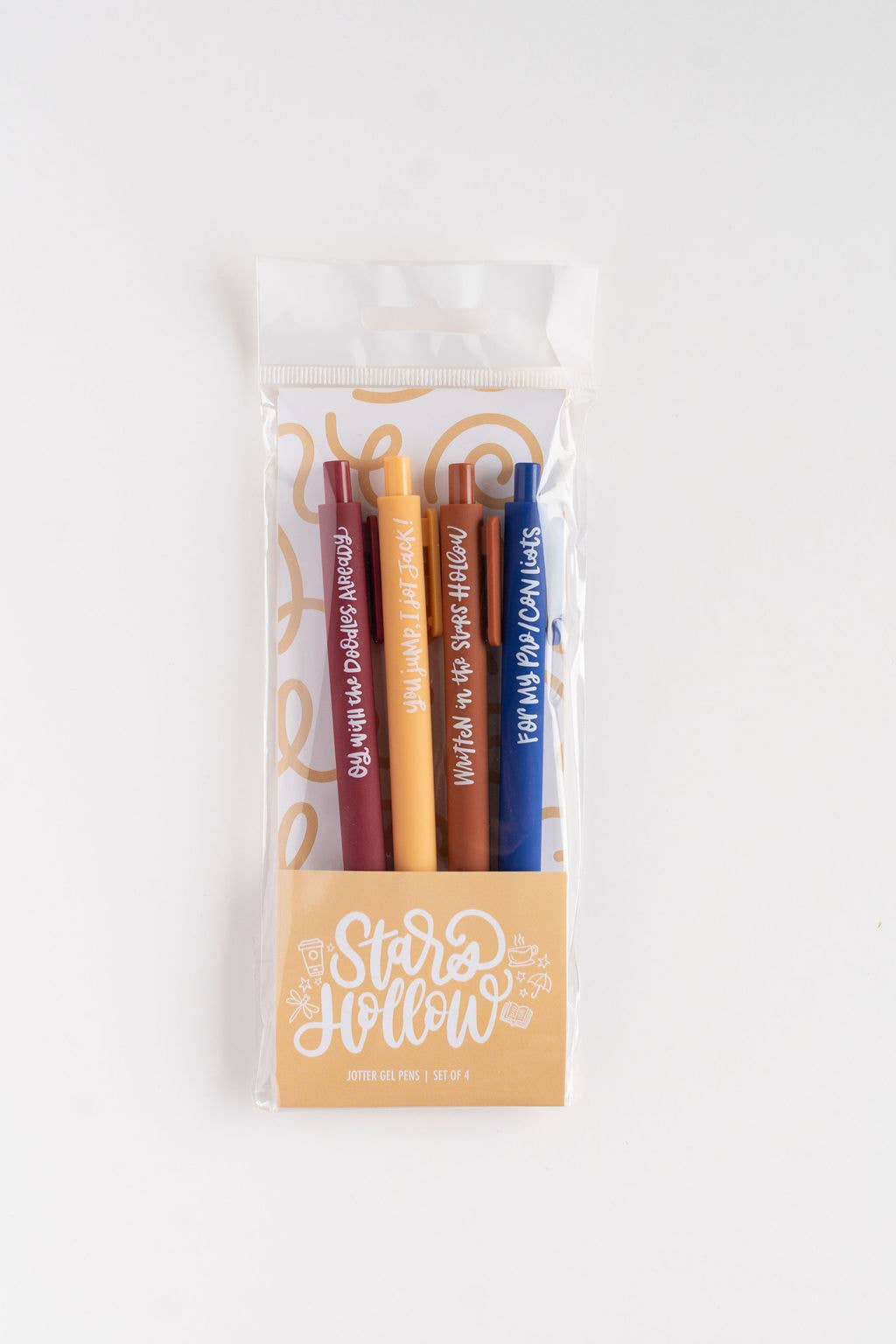 Stars Hollow Nostalgia Jotter Colored Gel Pen Set of 4
