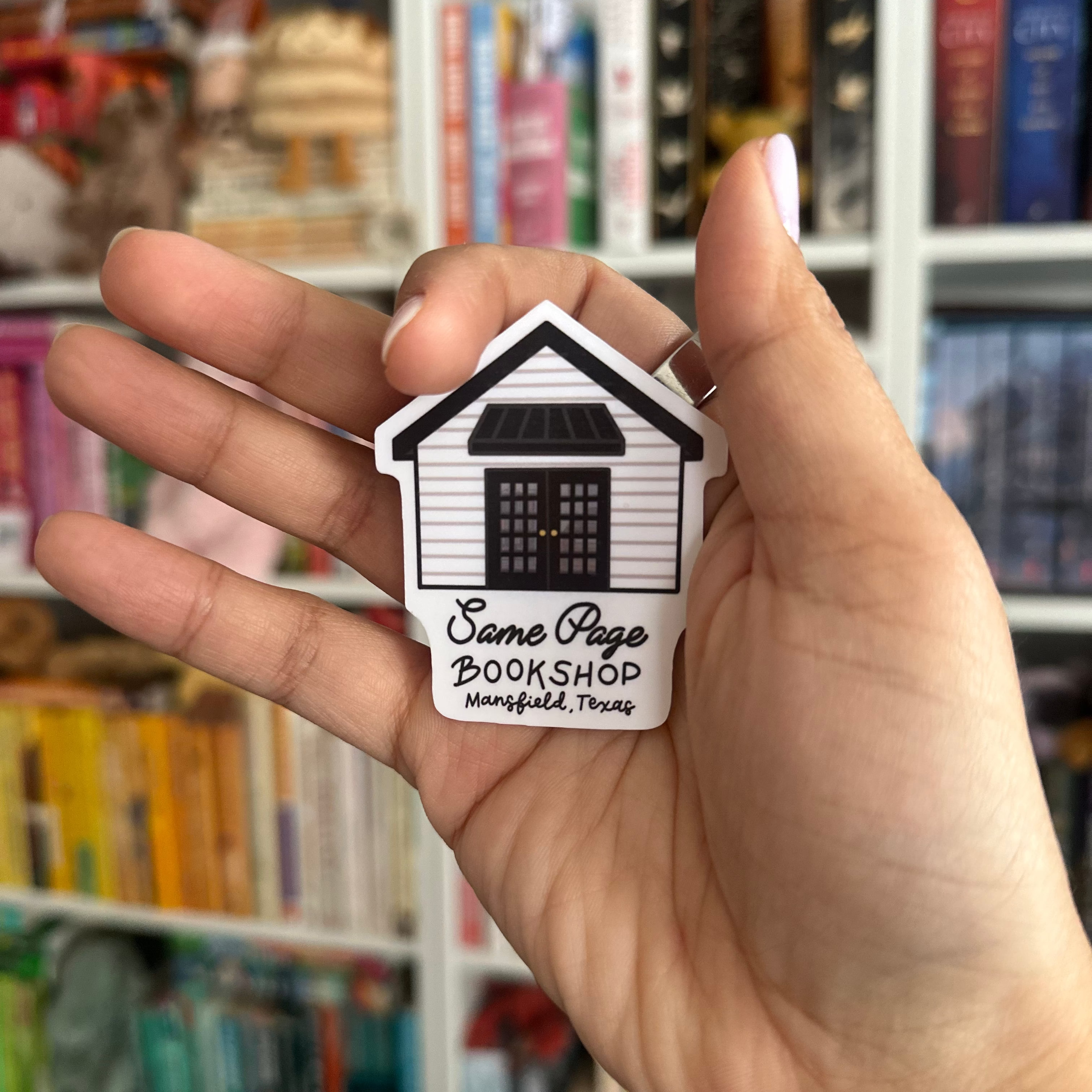 Same Page Cottage Sticker