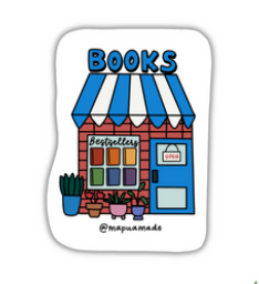 Bookshop Storefront Sticker