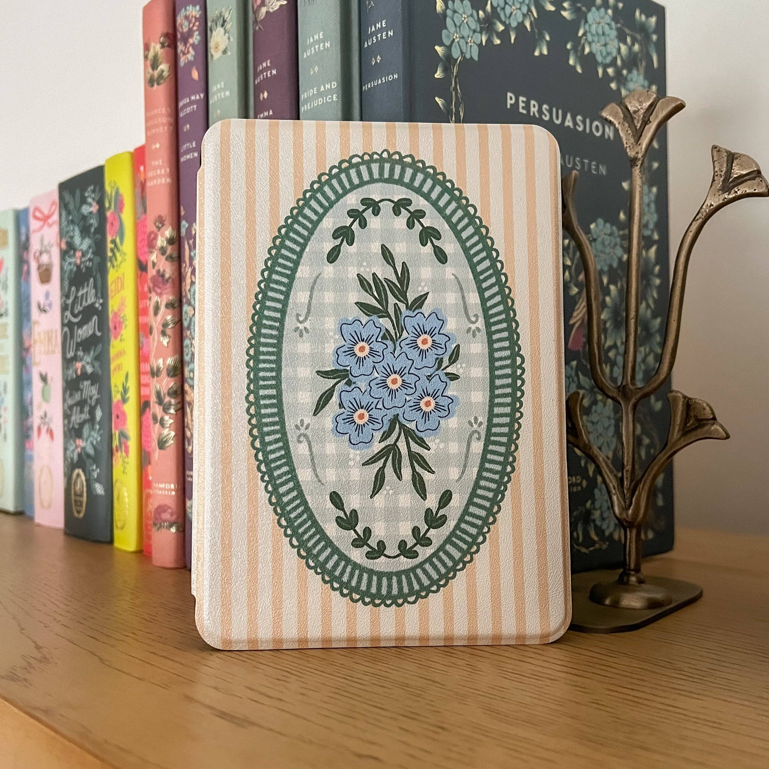 Forget Me Nots Kindle Case: Double Sided Print / Colorsoft / Paperwhite 12 Gen. (2024)