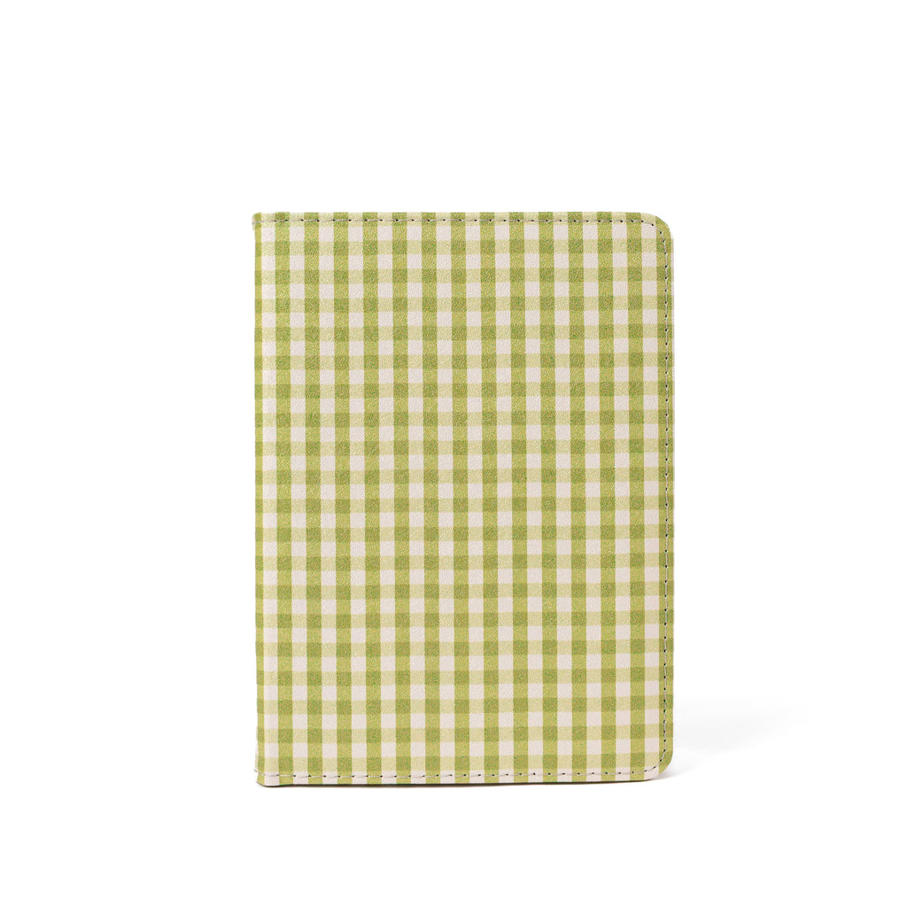 Green Gingham Kindle Case | Bookish & Reading: Kindle Paperwhite (12th Generation)