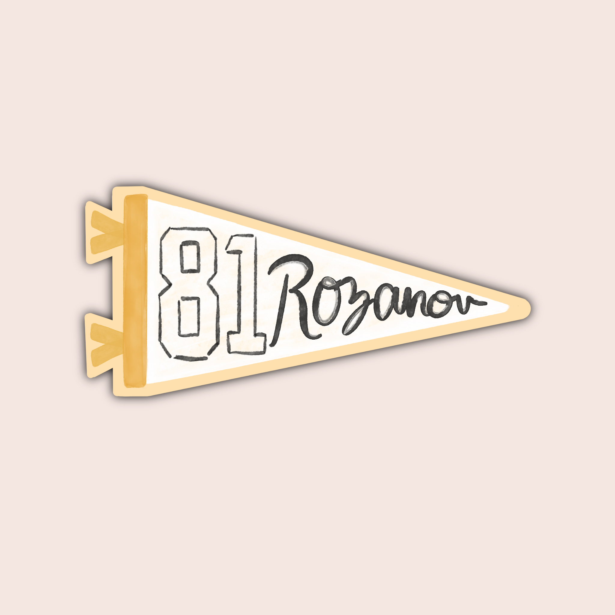 Rozanov Pennant | Sticker 3"