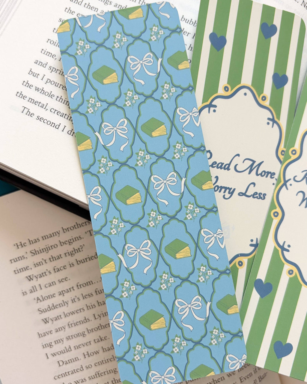 Read More Worry Less Bookmark