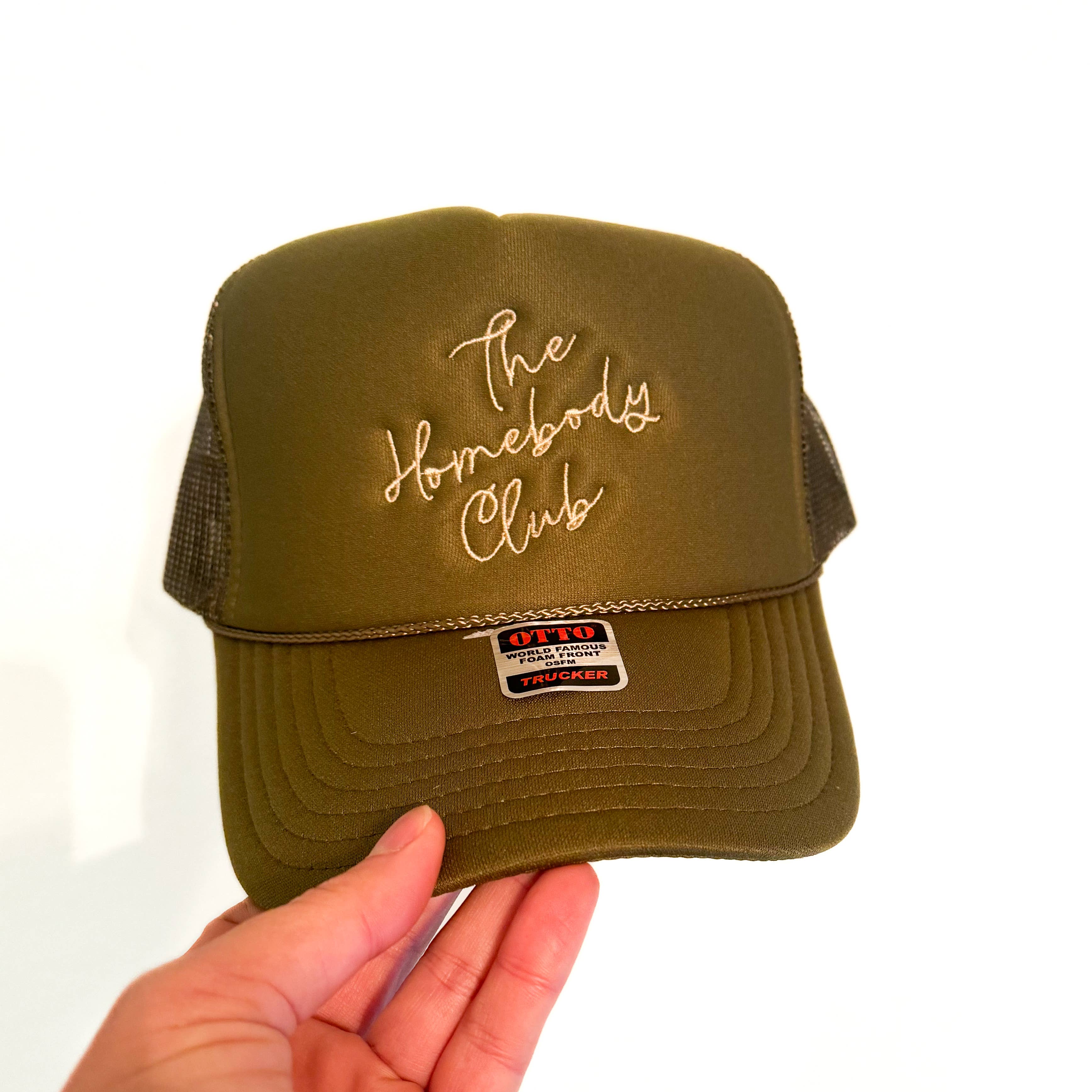 The Homebody Club Women's Embroidered Hat