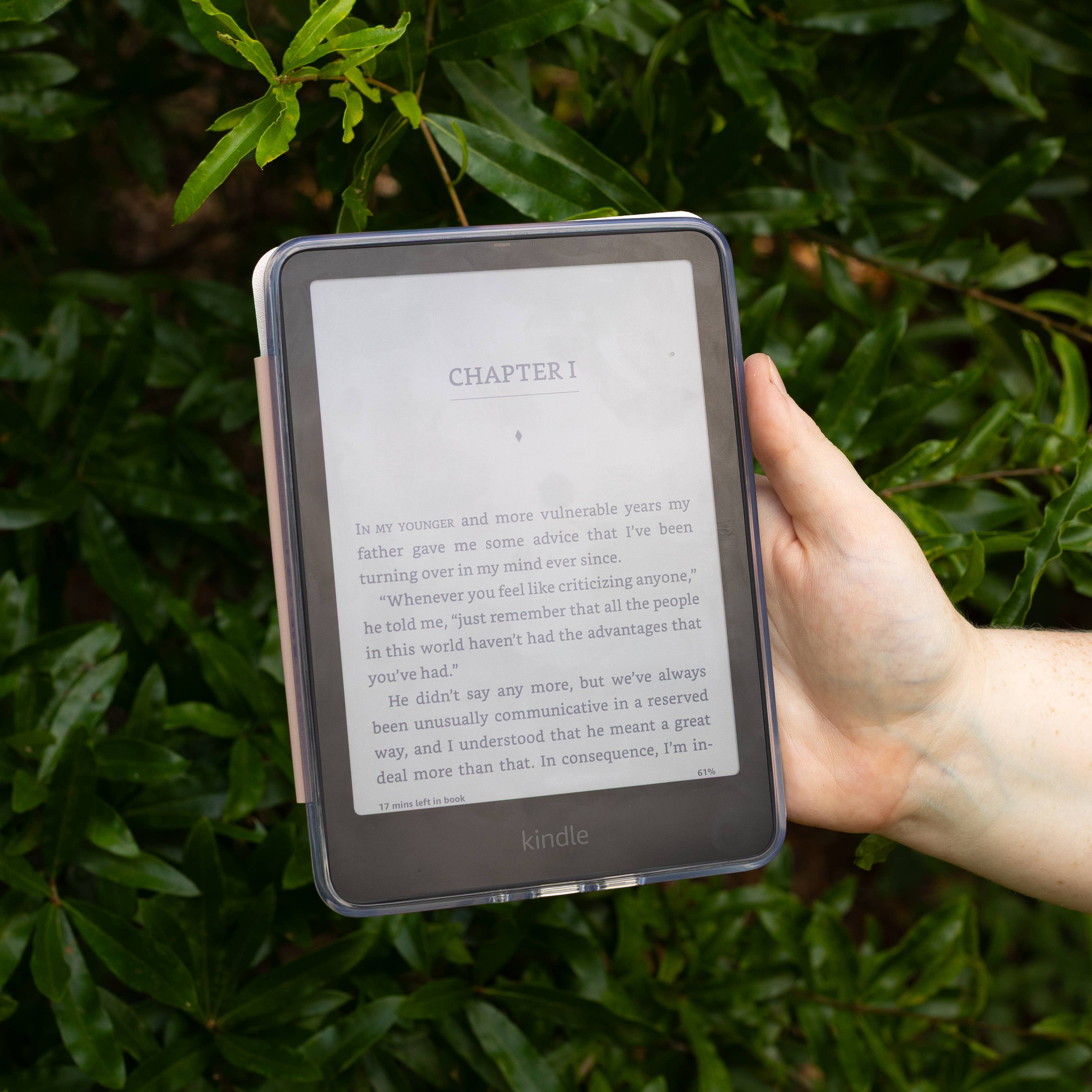 So Many Books Clear Back Kindle Case | Bookish & Reading: Kindle (11th Generation)