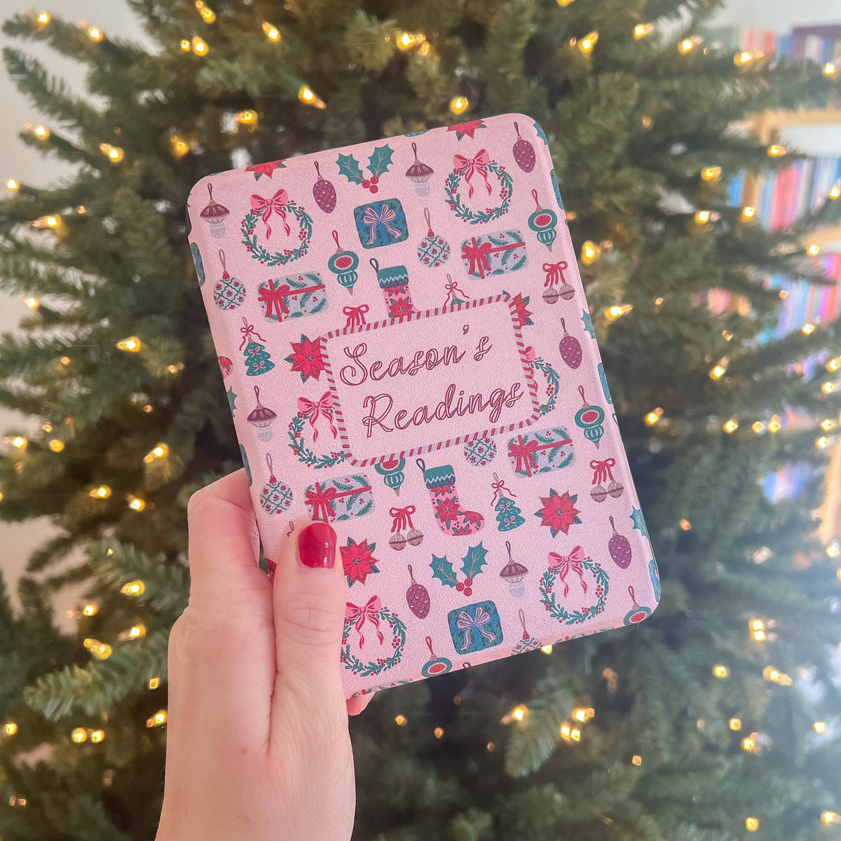 Season’s Readings Kindle Case: Double Sided Print / Kindle Basic 11 Gen. (2022/2024)