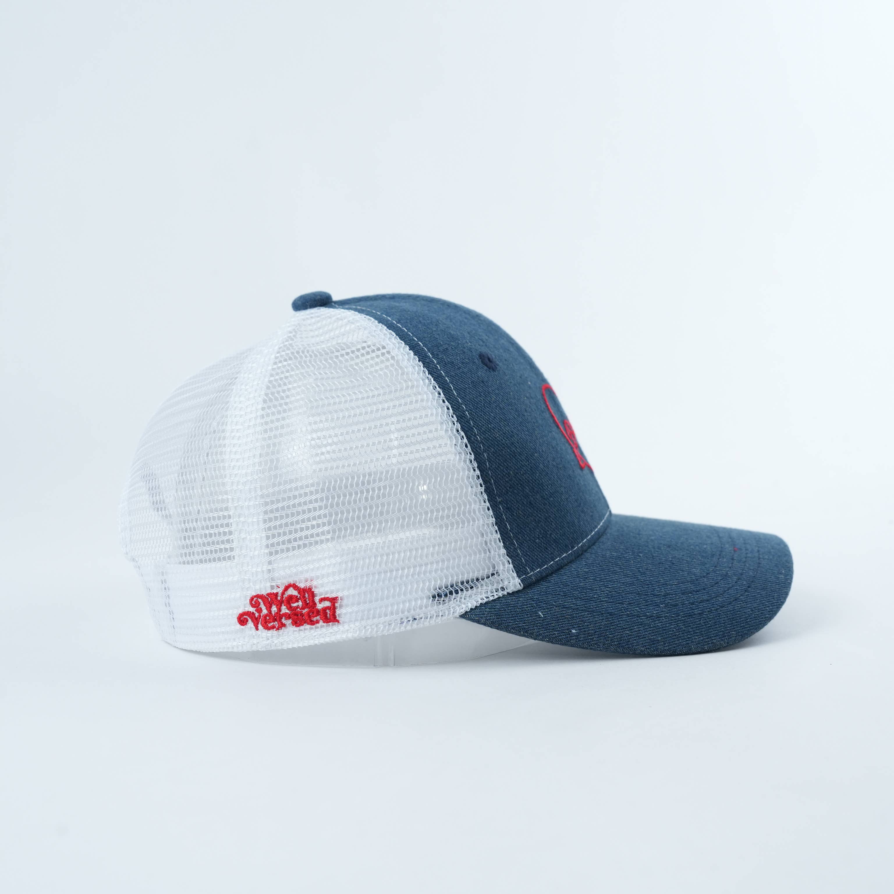 Denim Books!  Bookish Baseball Hat