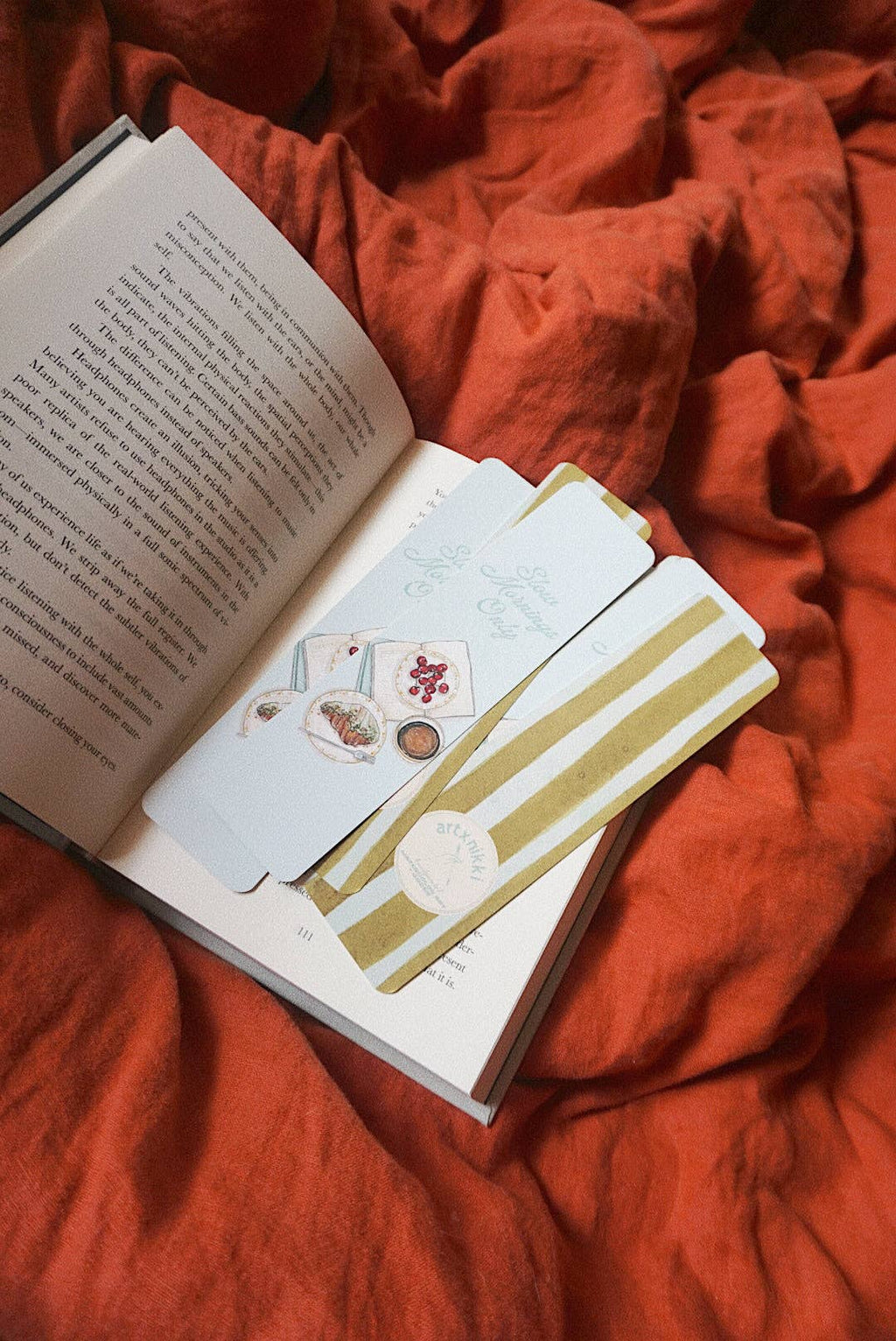 Slow Mornings Only Bookmark