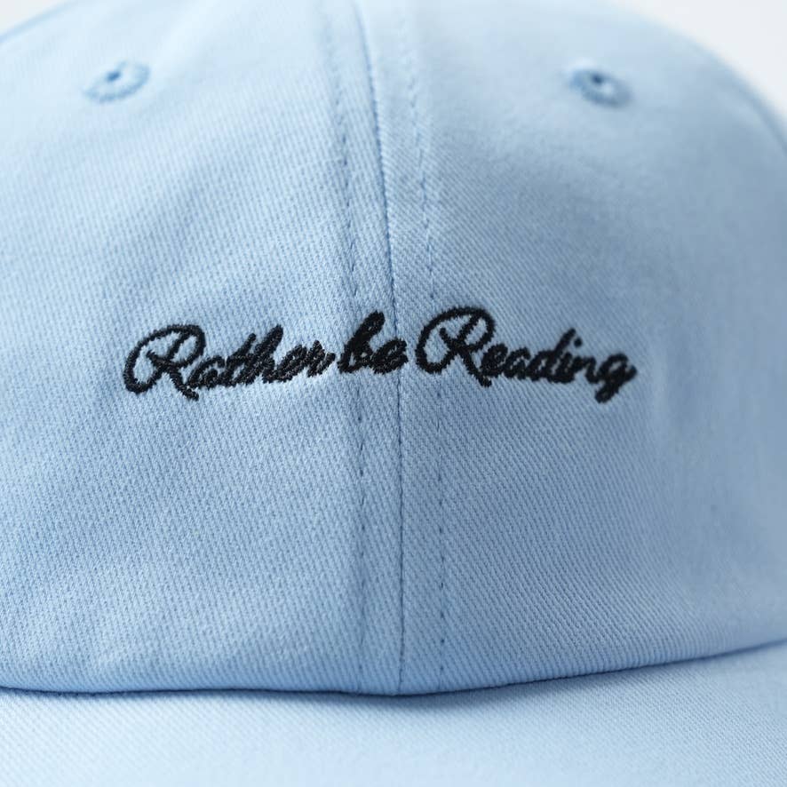Rather be Reading Bookish Baseball Hat