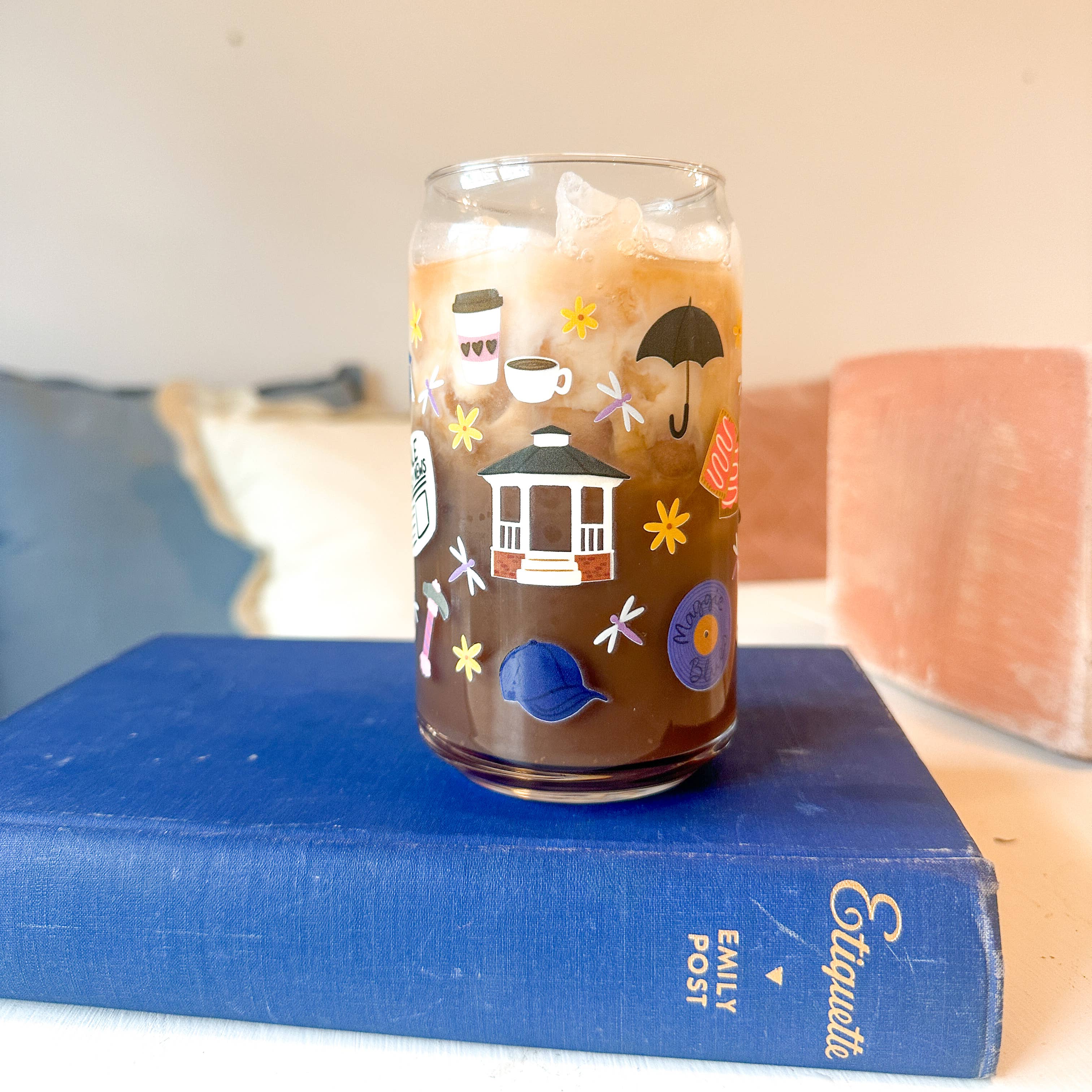 Gilmore Girls  | Libbey Glass Beer Can Iced Coffee Glass