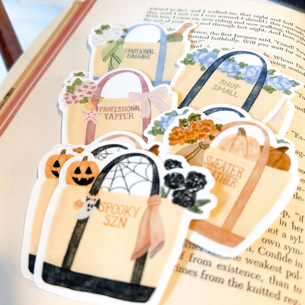 Sweater Weather Tote | Sticker 3"