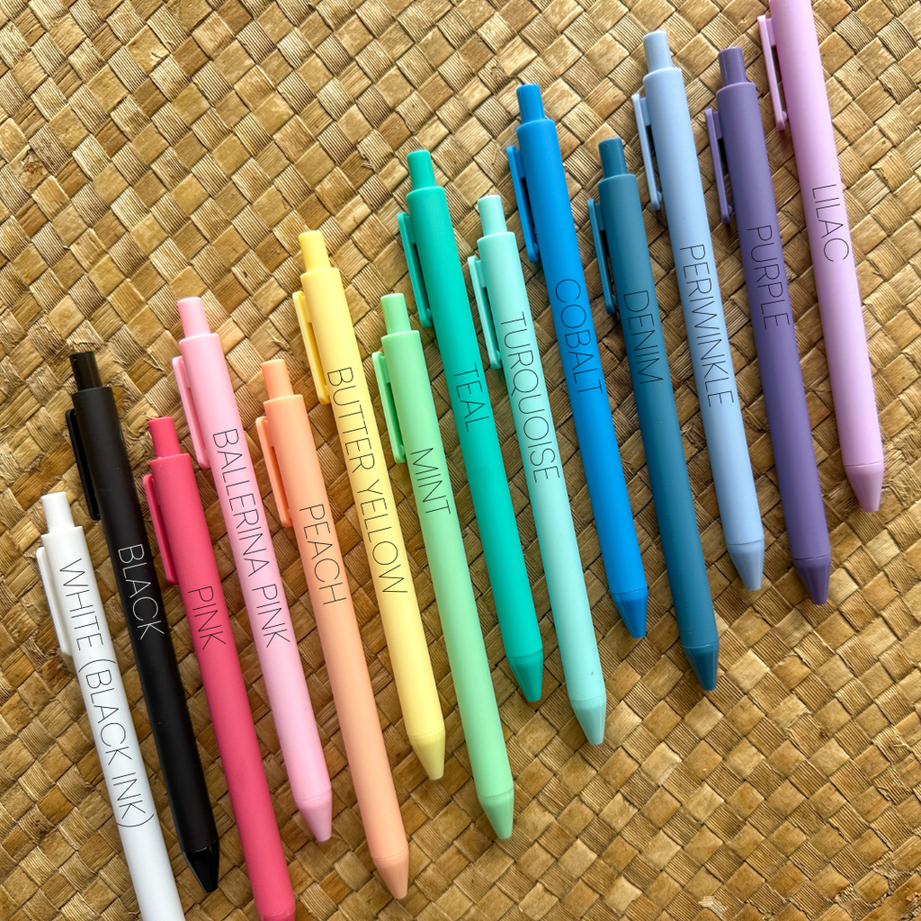 Jotter Pens: Black (White outside black ink)
