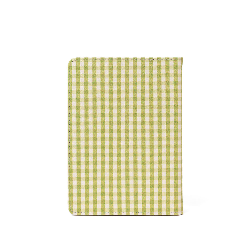 Green Gingham Kindle Case | Bookish & Reading: Kindle Paperwhite (12th Generation)