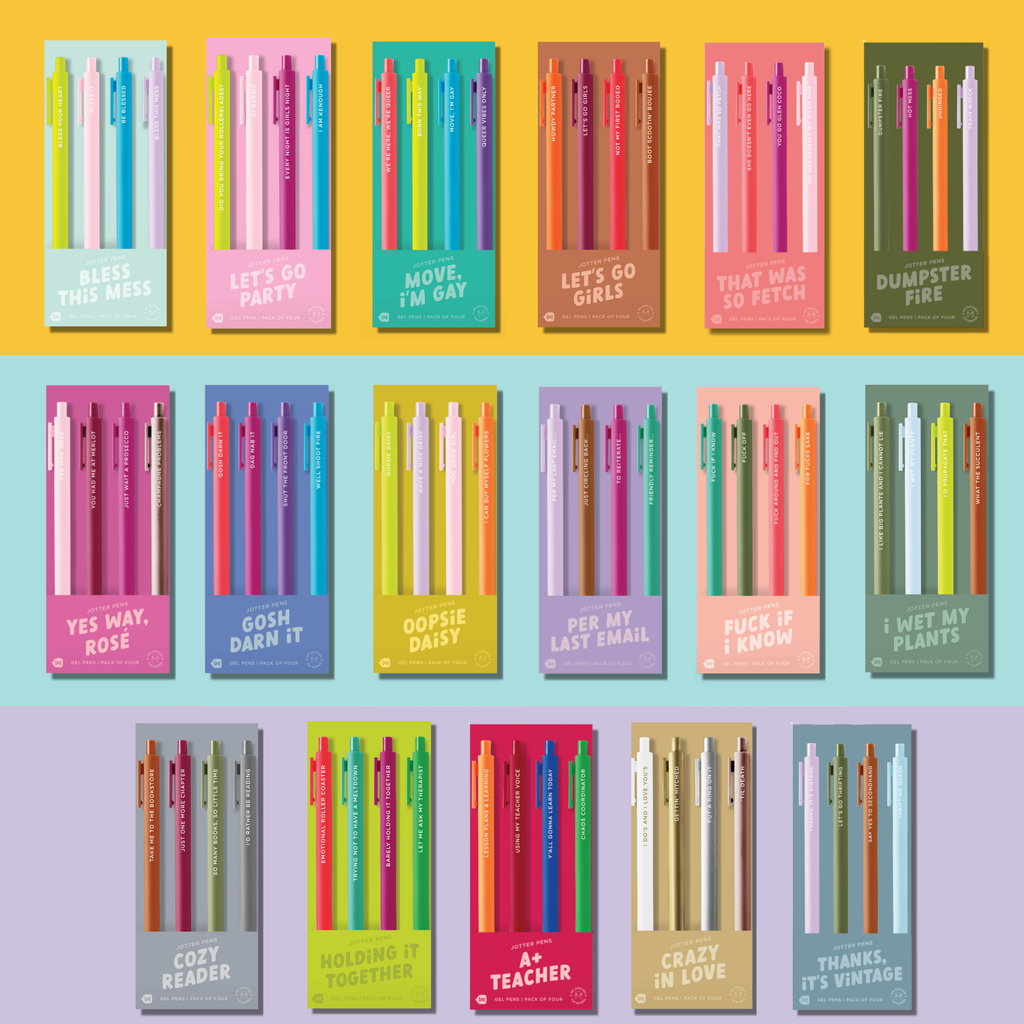 Jotter Sets 4 Pack (New Sets!!!): A+ Teacher