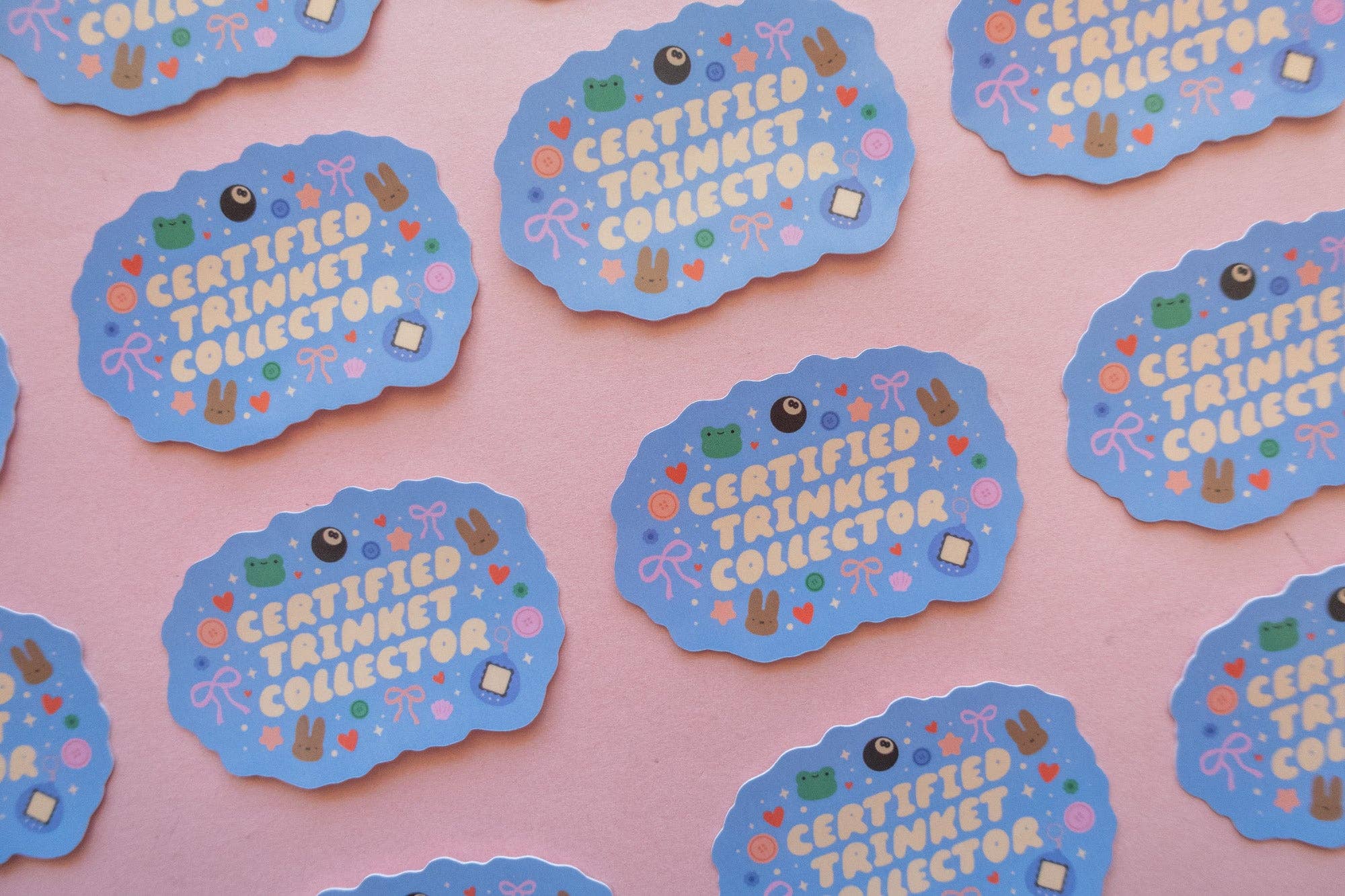 Trinket Collector Sticker